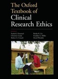 Cover: The Oxford Textbook of Clinical Research Ethics - Oxford University Press Inc