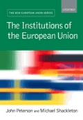 Cover: The Institutions of the European Union - Oxford University Press