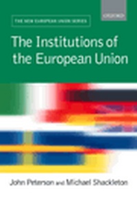 Enlarge image Cover: The Institutions of the European Union - Oxford University Press