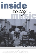 Cover: Inside Early Music - Oxford University Press Inc