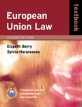 Cover: European Union Law Textbook - Oxford University Press
