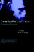 Cover: Investigative Journalism - Routledge