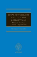Cover: Legal Professional Privilege for Corporations - Oxford University Press
