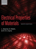 Cover: Electrical Properties of Materials - Oxford University Press