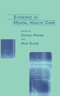 Cover: Evidence in Mental Health Care - Routledge