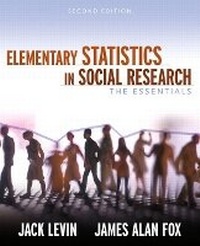 Enlarge image Cover: Elementary Statistics in Social Research - Pearson