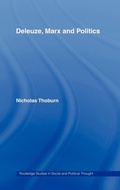 Cover: Deleuze, Marx and Politics - Routledge