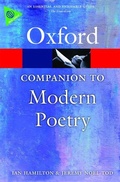 Cover: The Oxford Companion to Modern Poetry in English - Oxford University Press