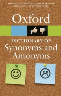 Abbildung von: The Oxford Dictionary of Synonyms and Antonyms - Oxford University Press