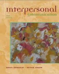 Enlarge image Cover: Interpersonal Communication - Oxford University Press Inc