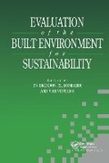 Cover: Evaluation of the Built Environment for Sustainability - Spon Press