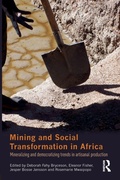 Cover: Mining and Social Transformation in Africa - Routledge