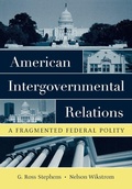 Cover: American Intergovernmental Relations - Oxford University Press Inc
