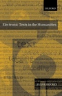 Cover: Electronic Texts in the Humanities - Oxford University Press