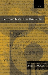 Abbildung von: Electronic Texts in the Humanities - Oxford University Press