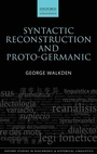 Cover: Syntactic Reconstruction and Proto-Germanic - Oxford University Press