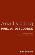 Cover: Analyzing Public Discourse - Routledge