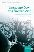 Cover: Language Down the Garden Path - Oxford University Press