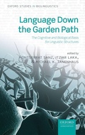 Cover: Language Down the Garden Path - Oxford University Press