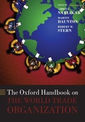 Cover: The Oxford Handbook on The World Trade Organization - Oxford University Press