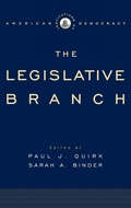 Cover: The Legislative Branch - Oxford University Press Inc