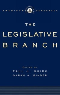 Enlarge image Cover: The Legislative Branch - Oxford University Press Inc