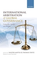 Cover: International Arbitration and Global Governance - Oxford University Press