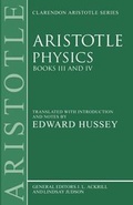 Cover: Physics Books III and IV - Oxford University Press