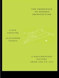 Cover: The Emergence of Modern Architecture - Routledge