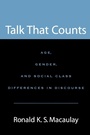 Cover: Talk that Counts - Oxford University Press Inc