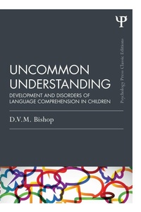 Bild vergrößern Bild: Uncommon Understanding (Classic Edition) - Psychology Press Ltd