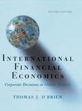 Cover: International Financial Economics - Oxford University Press Inc