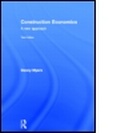 Cover: Construction Economics - Routledge