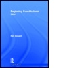Cover: Beginning Constitutional Law - Routledge