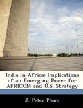 Cover: India in Africa - Bibliogov