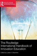 Cover: The Routledge International Handbook of Innovation Education - Routledge