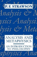 Cover: Analysis and Metaphysics - Oxford University Press