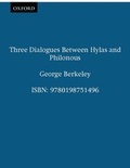 Cover: Three Dialogues Between Hylas and Philonous - Oxford University Press