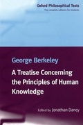 Cover: A Treatise Concerning the Principles of Human Knowledge - Oxford University Press