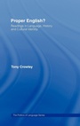 Cover: Proper English - Routledge