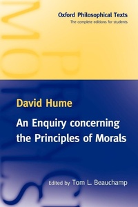 Enlarge image Cover: An Enquiry Concerning the Principles of Morals - Oxford University Press
