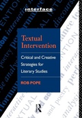 Cover: Textual Intervention - Routledge