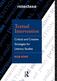 Enlarge image Cover: Textual Intervention - Routledge