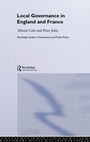 Cover: Local Governance in England and France - Routledge