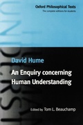 Cover: An Enquiry concerning Human Understanding - Oxford University Press