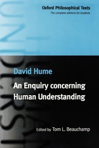 Enlarge image Cover: An Enquiry concerning Human Understanding - Oxford University Press