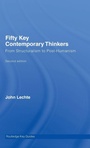 Cover: Fifty Key Contemporary Thinkers - Routledge