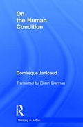 Cover: On the Human Condition - Routledge