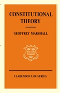 Cover: Constitutional Theory - Oxford University Press