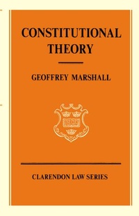 Enlarge image Cover: Constitutional Theory - Oxford University Press